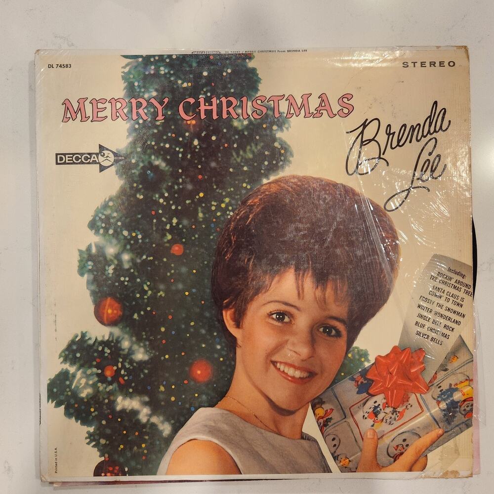 Brenda Lee Merry Christmas from Brenda Lee Decca DL 74583 12" 33 RPM Stereo LP